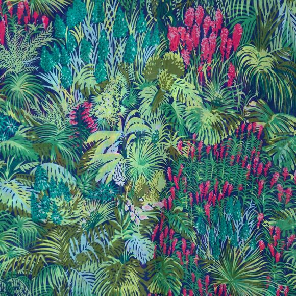 Show Me Your Mumu Swim Cover Top Womens S Green Tropical Semi Sheer Pullover - Picture 3 of 7